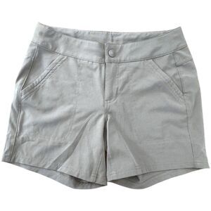 New! The North Face Women's Flat Front Amphibious Short Graphite Grey Size 2 NWT